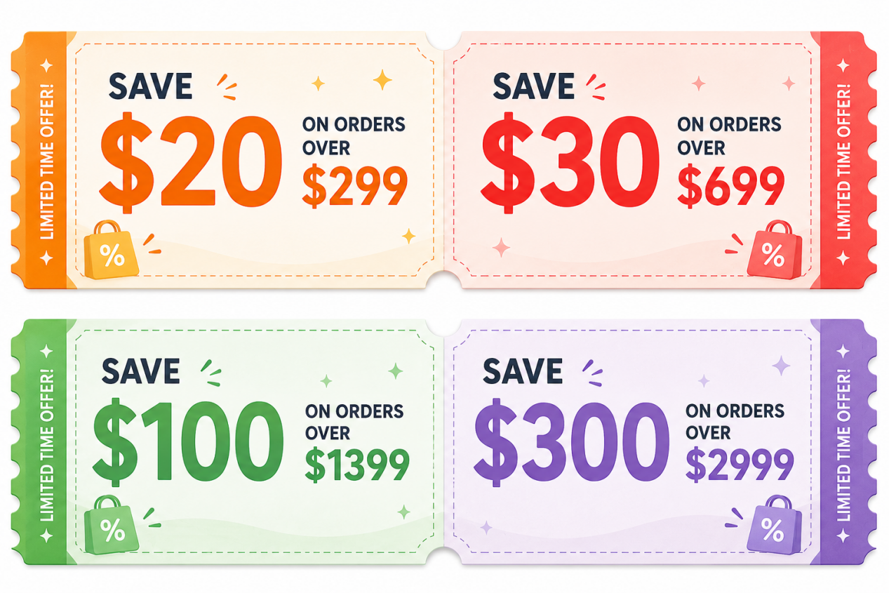 10th Anniversary Special Sales Discounts