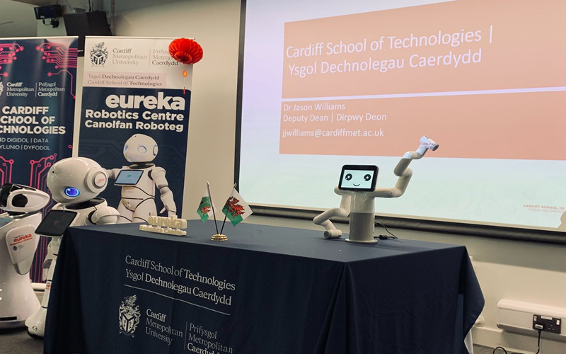 Cardiff Metropolitan University robotics education