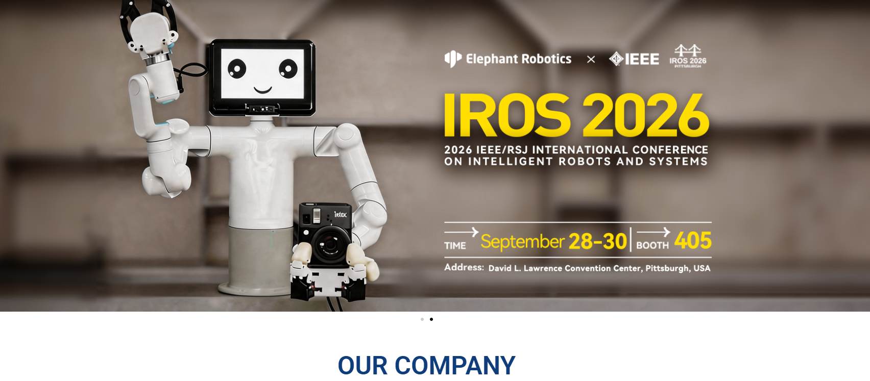 Elephant Robotics at IROS 2026